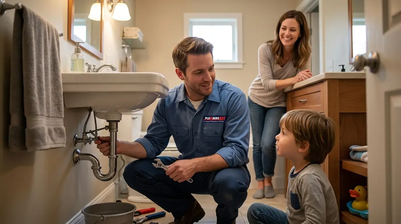 Licensed plumber at work in West Chicago, IL